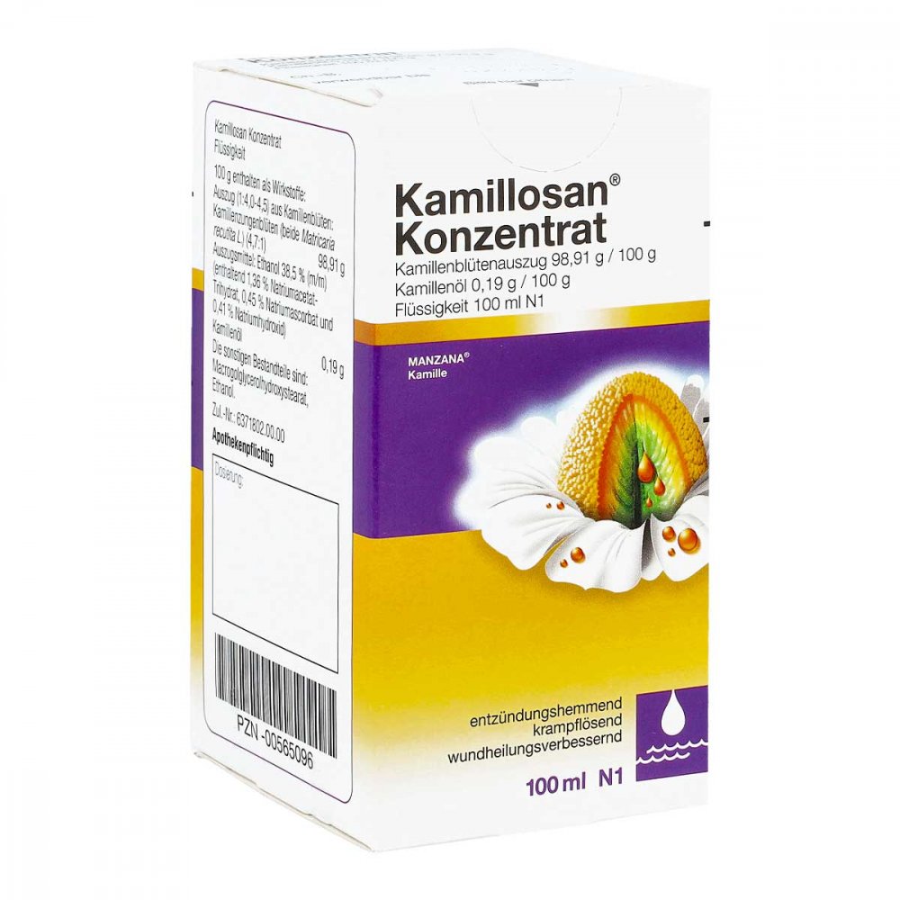 Cooper Consumer Health Deutschland GmbH Kamillosan Konzentrat: Erkältungsmittel Mundspülung, Inhalation 00565096