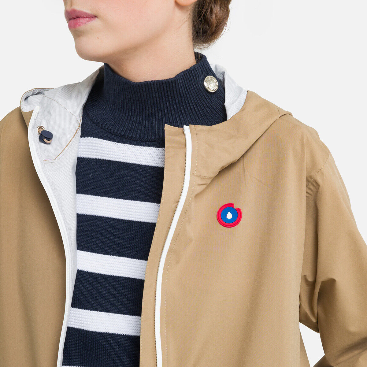 FLOTTE Coupe-vent zippé mi-long AMELOT