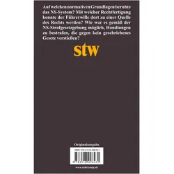 Rechtfertigungen des Unrechts, Fachbücher
