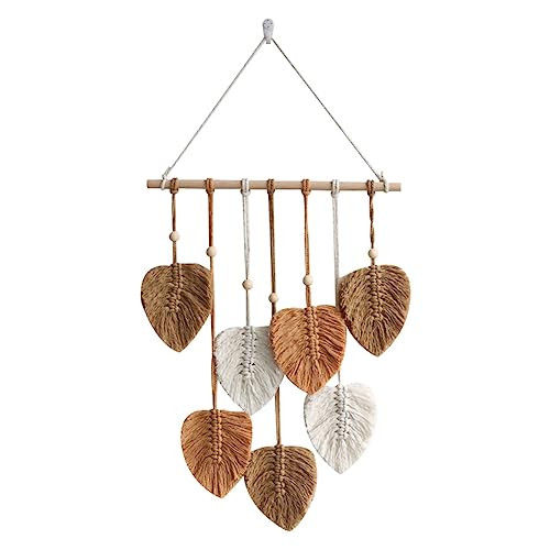 Erpmlyo Macrame Wandtapijt Boho Stijl Khaki