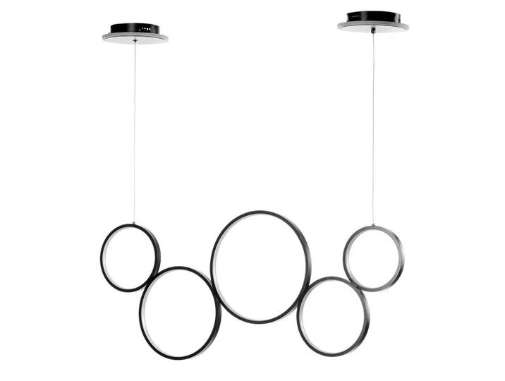 Led-Hängeleuchte, Schwarz, Metall, 20x170x99 cm, Lampen & Leuchten, Innenbeleuchtung, Hängeleuchten, Pendelleuchten