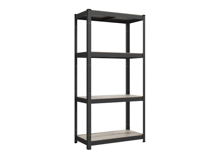 Schwerlastregal Shelving Schwarz/Greige B: 80 cm