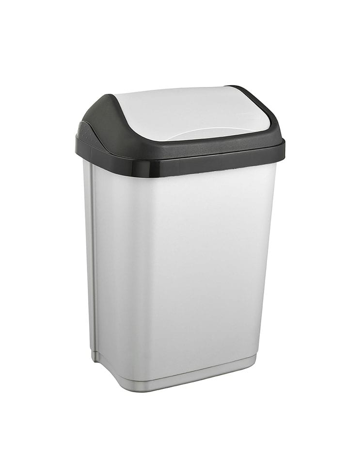keeeper Abfallbehälter "Swantje" in Silber - 10 l - onesize