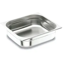 Lacor Gastronormschale GN 2/3 Edelstahl 18/10, 65 mm 5,5 L