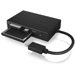 ICY BOX Type-C USB 3.0 Kartenleser (CF, SD 4.0, micro SD 4.0), UHS-II