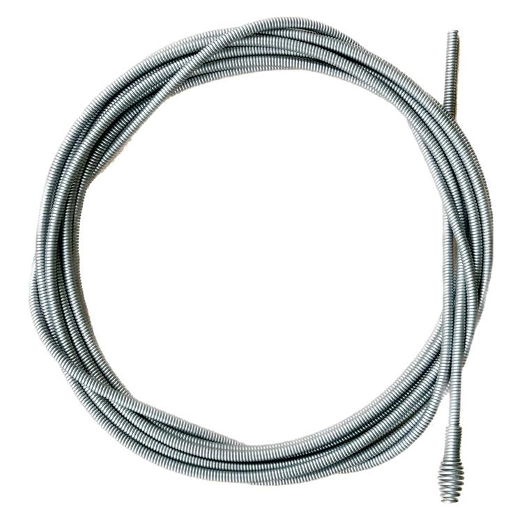 Cabere Rohrreinigungswelle Länge 7,5 m Wellen-Ø 8 mm Spiralen-Ø 8 mm Krallen-Ø 18 mm Drahtstärke Ø 2 mm... (55066)