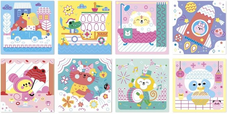Coffret Graphisme 5 ans My Arts & Crafts - Janod