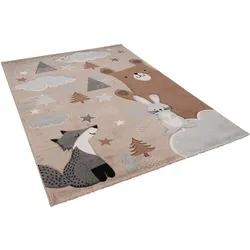 Pergamon, Kinderteppich, Kinder Teppich Maui Kids Fuchs und Bär (290 x 200 cm)