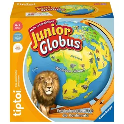 Ravensburger tiptoi - Mein interaktiver Junior Globus - Kinderspielzeug ab 4 Jahren