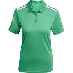 adidas Squadra 25 Baumwoll Poloshirt Damen JY3407 - team green/white XS