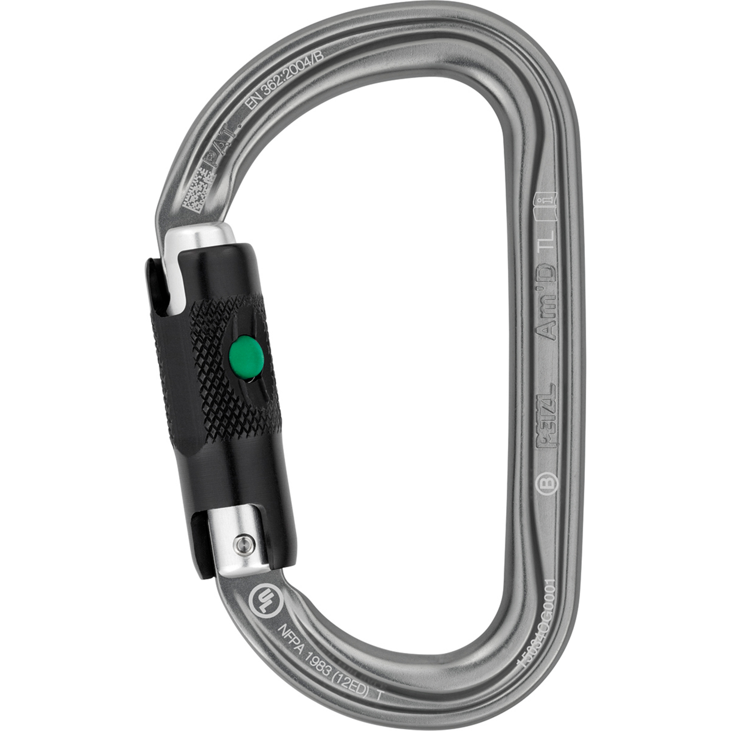 Petzl Am'D Ball-Lock Karabiner Karabiner Größe Ball-Lock Alpinklettern