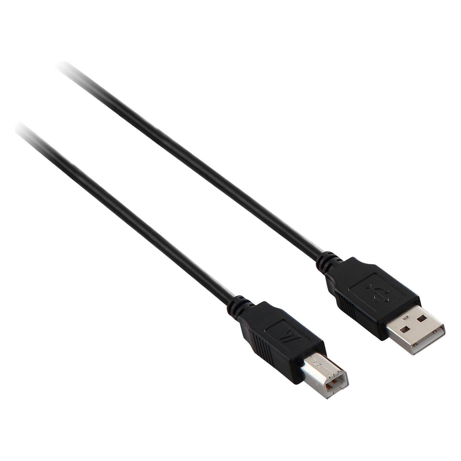 V7 USB A - USB B (1.80 m, USB 2.0) (V7E2USB2AB-1.8M)