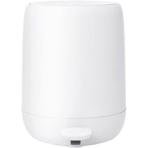 Blomus Mülleimer SONO White, weiß, Kosmetikeimer aus Kunststoff, 3 Liter