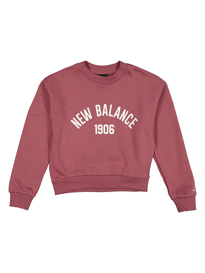 New Balance Sweatshirt "Essentials Varsity" in Rot - 146