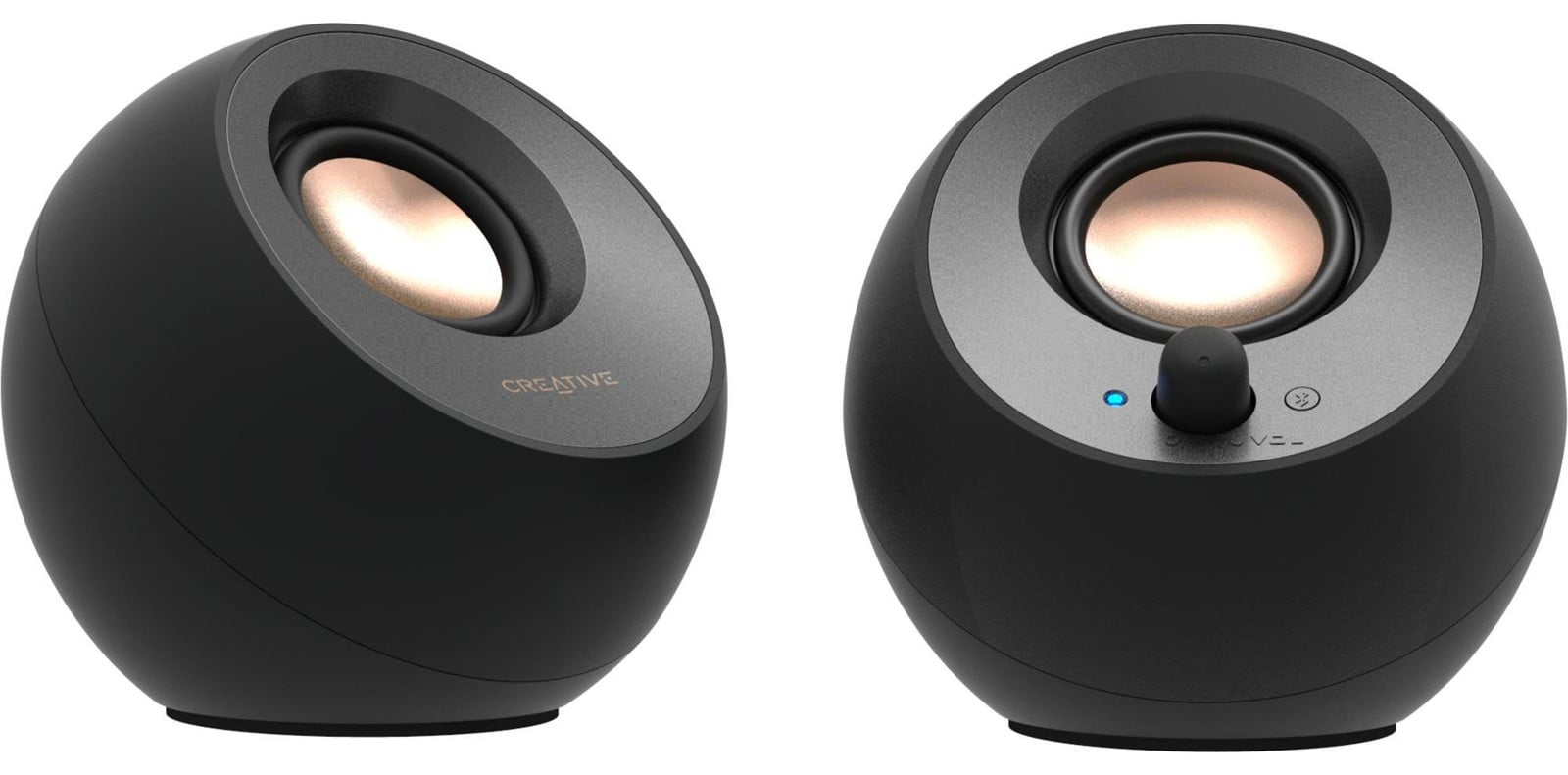 Creative Labs Pebble V3 Bluetooth Speakers - Zwart