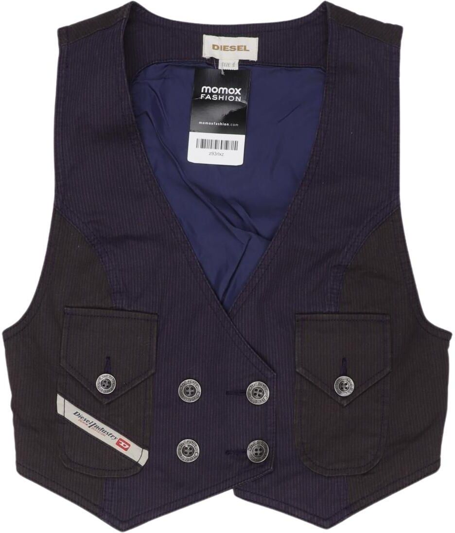 Diesel Damen Weste, Marineblau, Gr. S, Synthetik / Baumwolle - Second Hand