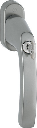 HOPPE Fenstergriff Luxembourg 099S/U26, abschließbar, oval,7/35,TBT4,F9 2104647