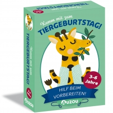 Auzou Komm mit zum Tiergeburtstag - Hilf beim Vorbereiten - deutsch 291297
