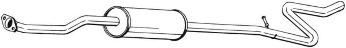 Mittelschalldämpfer BOSAL 286-049