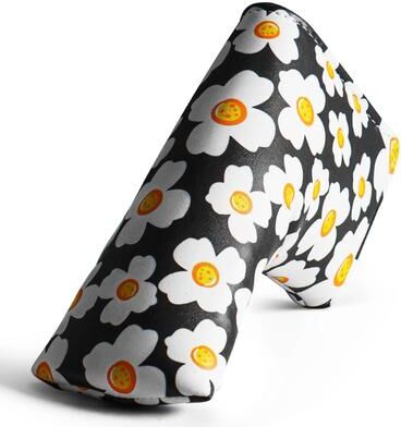 Uplifted Goods Golf Putter Head Cover Protector daisy