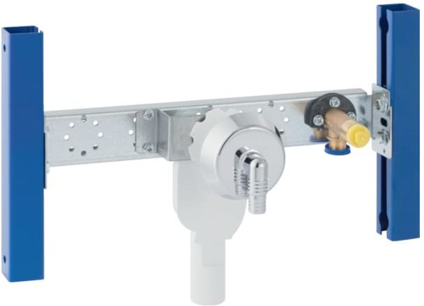 Geberit Duofix Traversen-Element 111778002 AP-Wandarmatur mit UP-Geruchsverschluss, für Waschmaschine