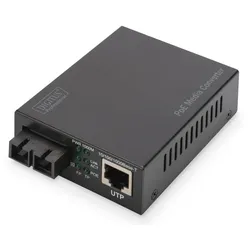 Digitus Gigabit PoE Medienkonverter, RJ45 / SC, MM, PSE