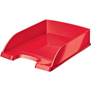 Leitz Briefablage 5226-30-26, WOW, A4, rot, stapelbar, Kunststoff