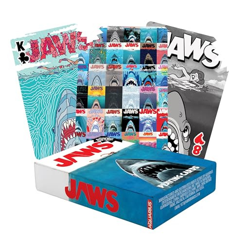 AQUARIUS Jaws 50th Anniversary Posters Speelkaarten