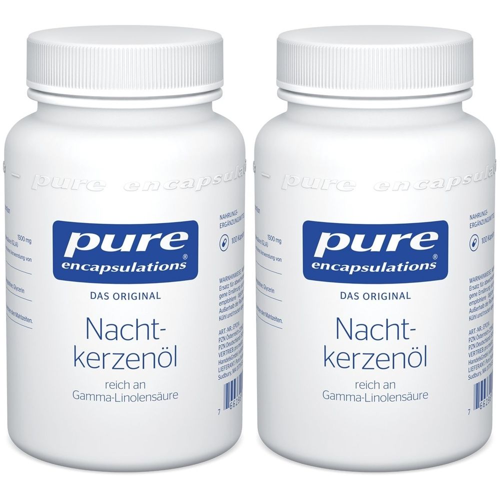 Pure Encap Nachtkerzenoel x2 2x100 St Kapseln