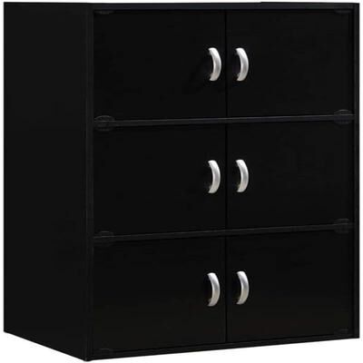 No 3-Shelf Bookcase Cabinet
