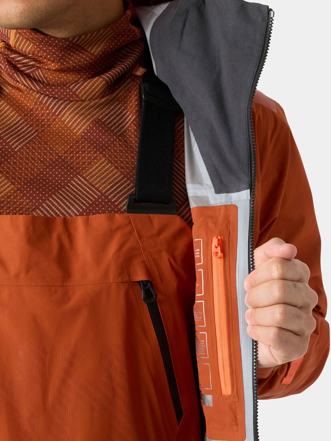 Helly Hansen Men's Ridge Infinity Shell Jacket 2.0 - Brown - S