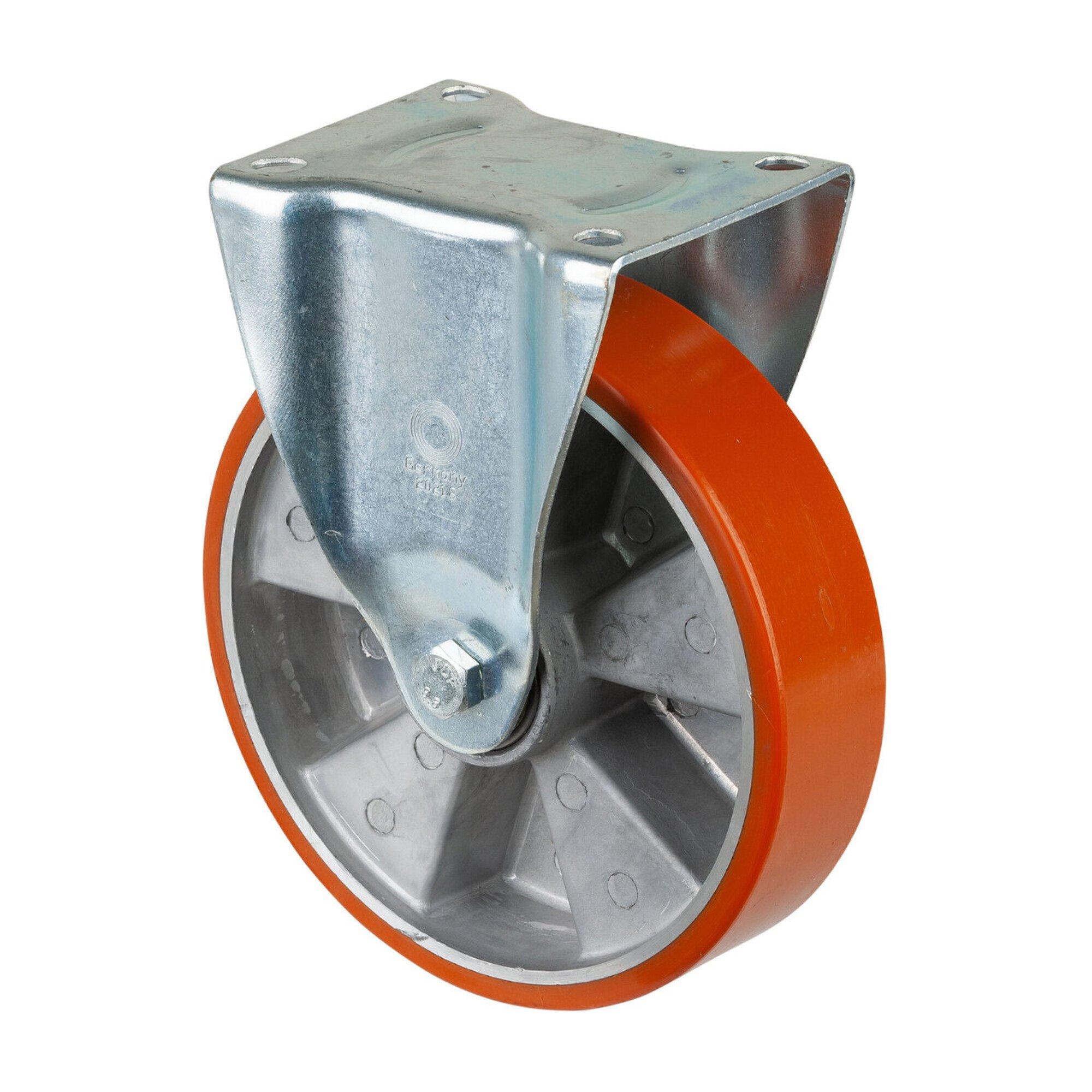 BS Rollen Bockrolle, Durchmesser 200mm L410.B90 400kg, Stahl verzinkt (L410.B90.202)