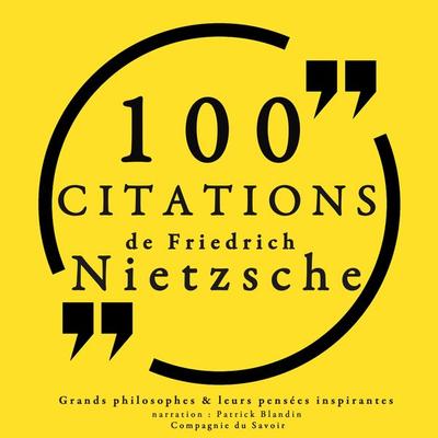 100 citations de Friedrich Nietzsche - Friedrich Nietzsche, Audio, 9782821105492