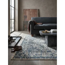 Teppich Orient Blau 160 x 230 cm - ADUR   Kadima Design