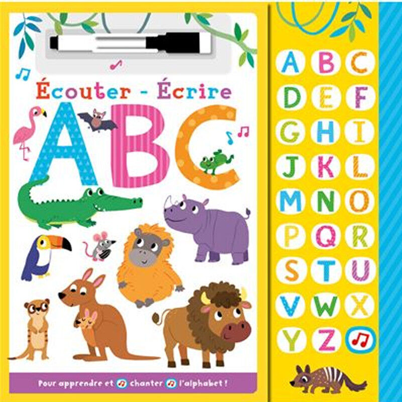 Ecouter Ecrire ABC - 1 2 3 Soleil