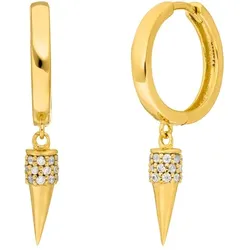 LEAF - OHRRINGE - CREOLE - simple stud, gold