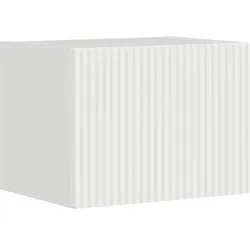 Helloshop26 - Moderner Wand-TV-Schlschrank mit kubischen Regalen 60 x 31 x 29 cm schlichtes Design aus Holzwerkstoff Hochglanz Weiß