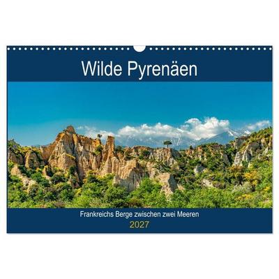 Wilde Pyrenäen (Wandkalender 2027 DIN A3 quer), CALVENDO Monatskalender