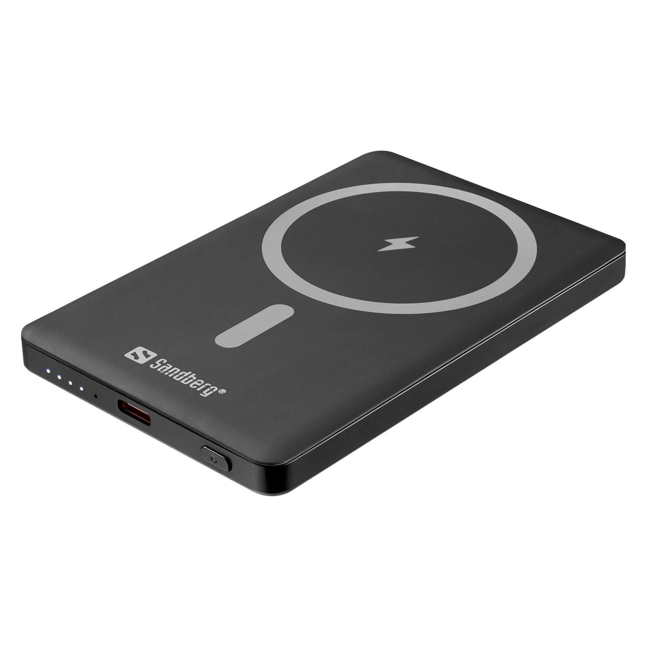 Sandberg Magnet Powerbank 5000 Saver (5000 mAh, 20 W, 19.25 Wh) (320-96)