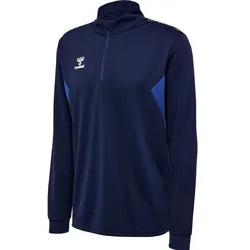 HUMMEL hmlAUTHENTIC HALF ZIP SWEAT marine L
