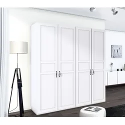 Rauch Fifty Drehtürenschrank Kleiderschrank 4 Türen Landhausstil