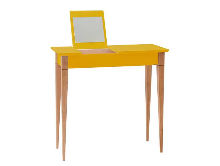 Coiffeuse 65cm Jaune/Jaune moutarde