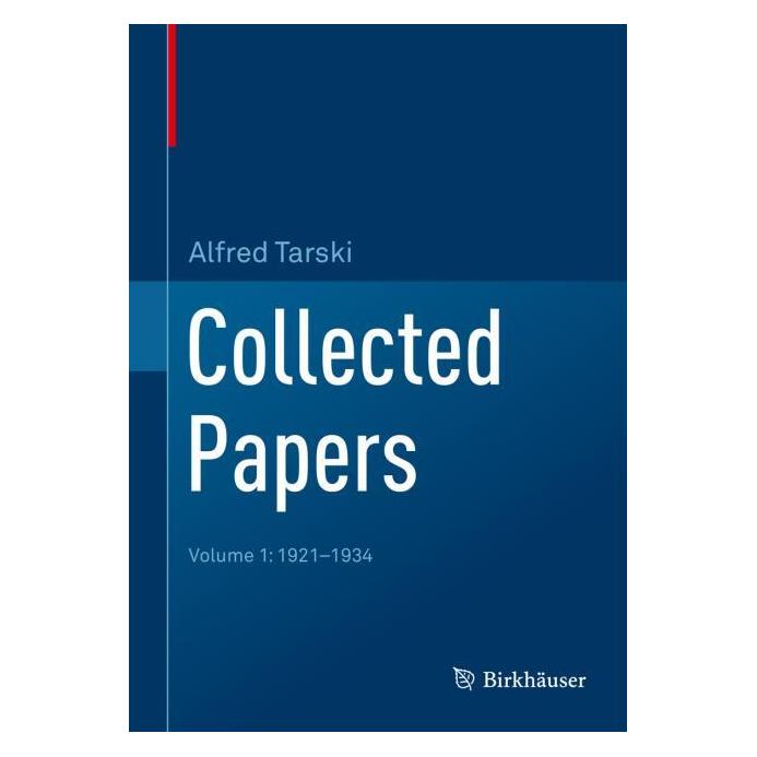 Springer Tarski:Collected Papers (Englisch, Hardcover, Alfred Tarski) (61510658)