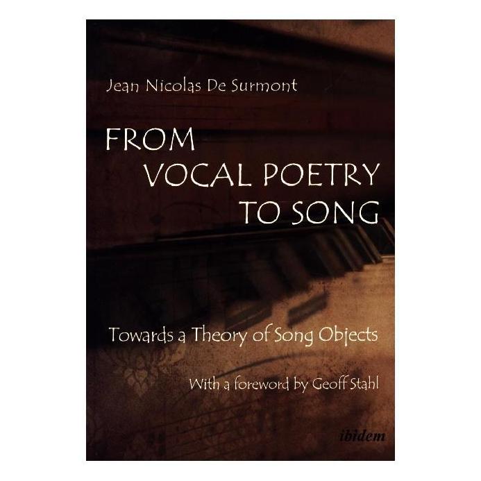 ibidem From Vocal Poetry to Song (Englisch, Softcover, Jean Nicolas De Surmont) (51350455)