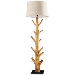 Invicta Interior Stehlampe Tree Nature Mangostanholz, Ø 55 cm, Höhe 175 cm