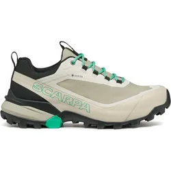 Scarpa, Damen, Wanderschuhe, Ribelle Cross 2 GTX Wmn, Fast Hiking, Leichtwanderschuh (39.5), Beige, Grün