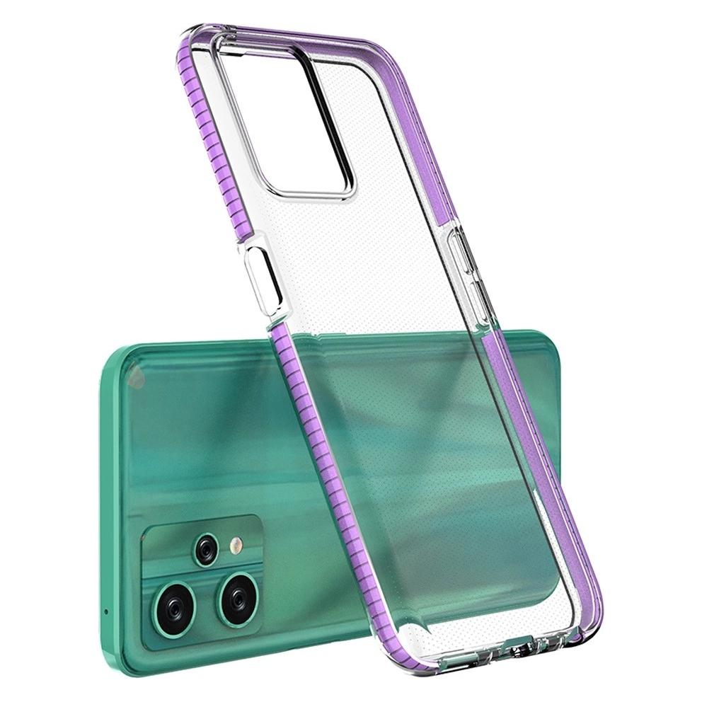 Hurtel Spring Case für Realme 9 Pro Silikonhülle mit Rahmen hellrosa (Realme 9 Pro) (1404978613)