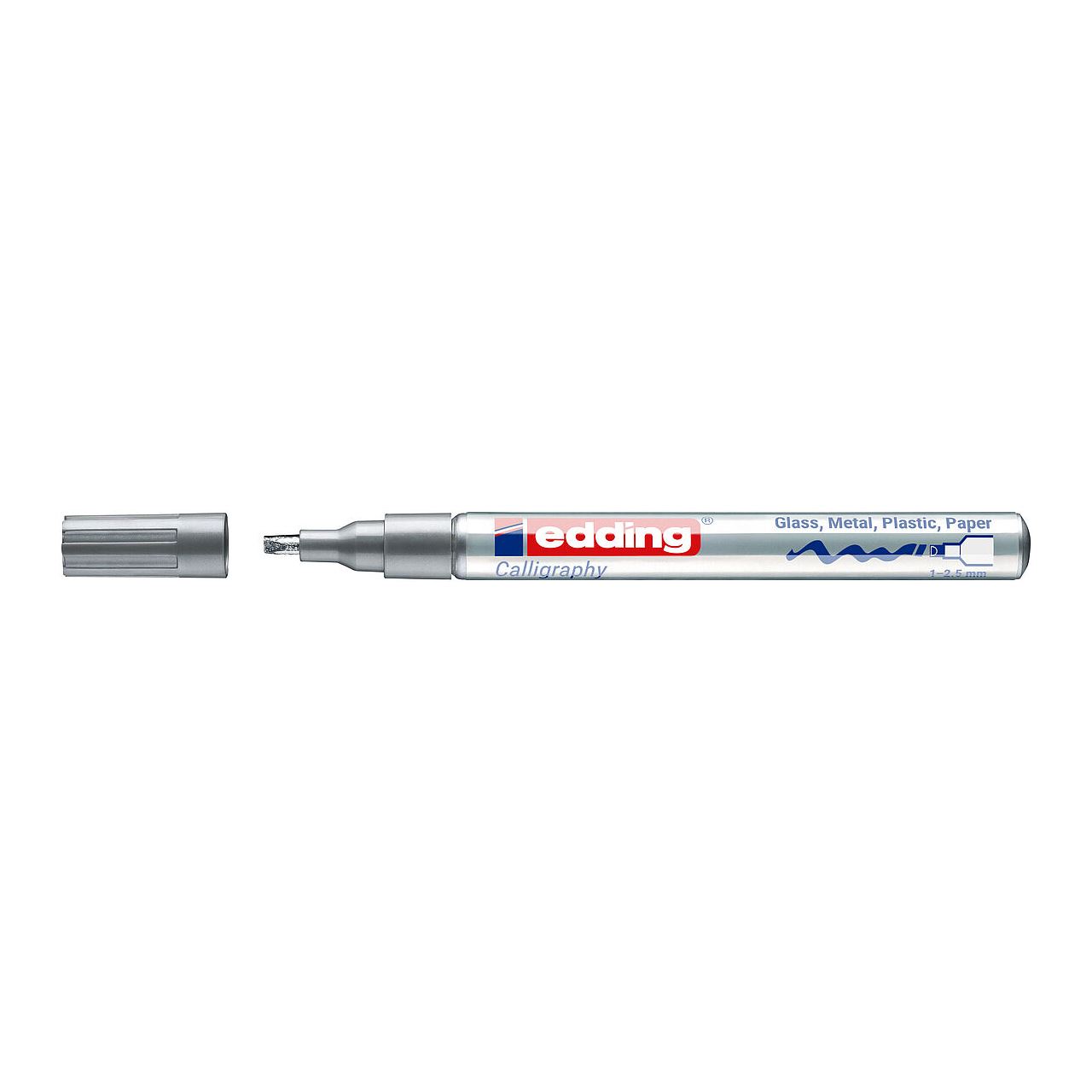 edding 753 Lackmarker silber 1,0 - 2,5 mm, 1 St.