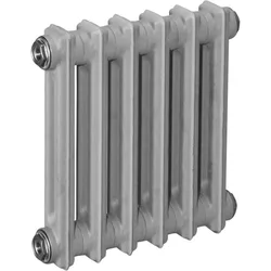 ASW DIN-Gussradiator Berlin grundiert, 10 Glieder, BH 430 NA 350 BL 600 BT 70
