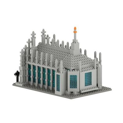 BRIXIES 200150 - Duomo di Milano, 3D Konstruktionsbausatz aus Ministeinen, 1200 Teile